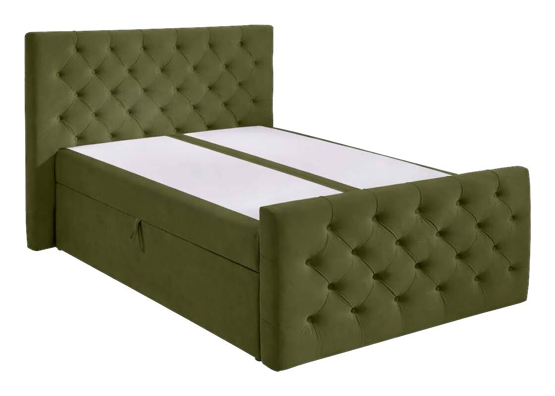 Boxbett Glow olive Liegefläche B/L: ca. 140x200 cm
