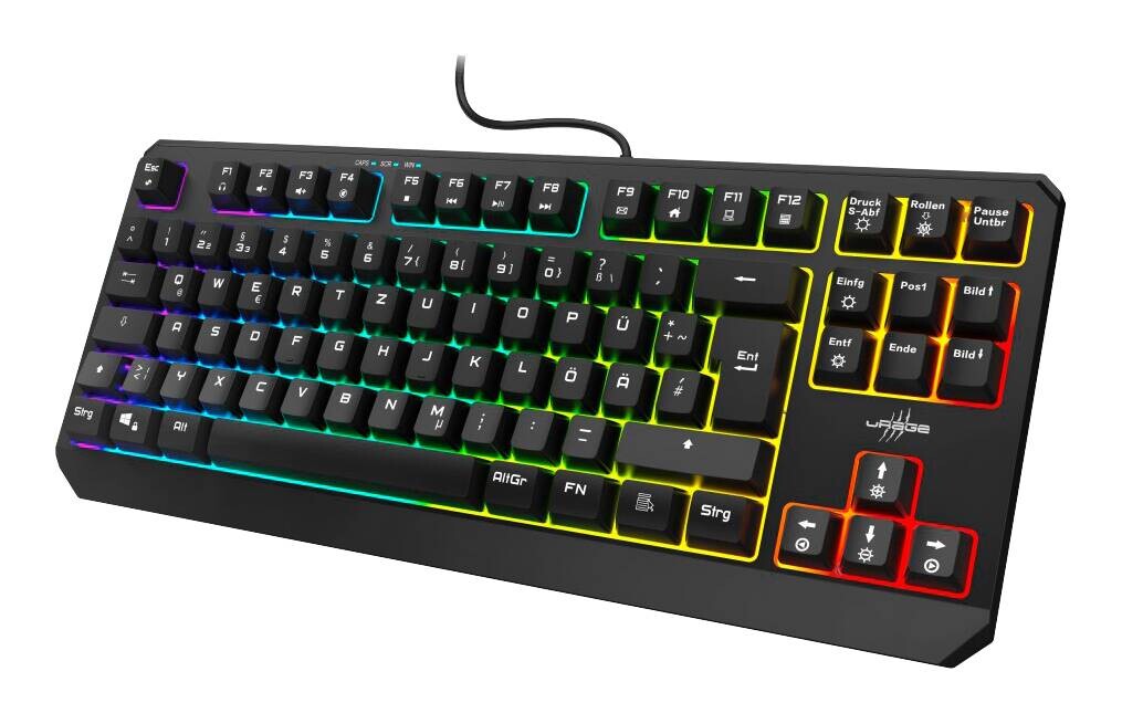 uRage Gaming-Tastatur schwarz