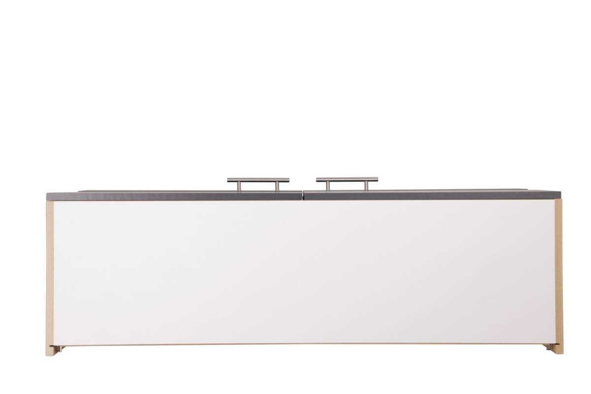 Hängeschrank Merle grau B/H/T: ca. 110x56x35 cm