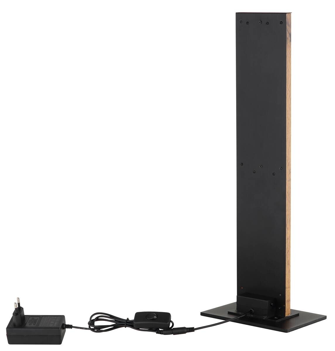 GLOBO LED-Tischleuchte schwarz Opal Metall Kunststoff B/H/T: ca. 12x50x18 cm 1 Brennstellen
