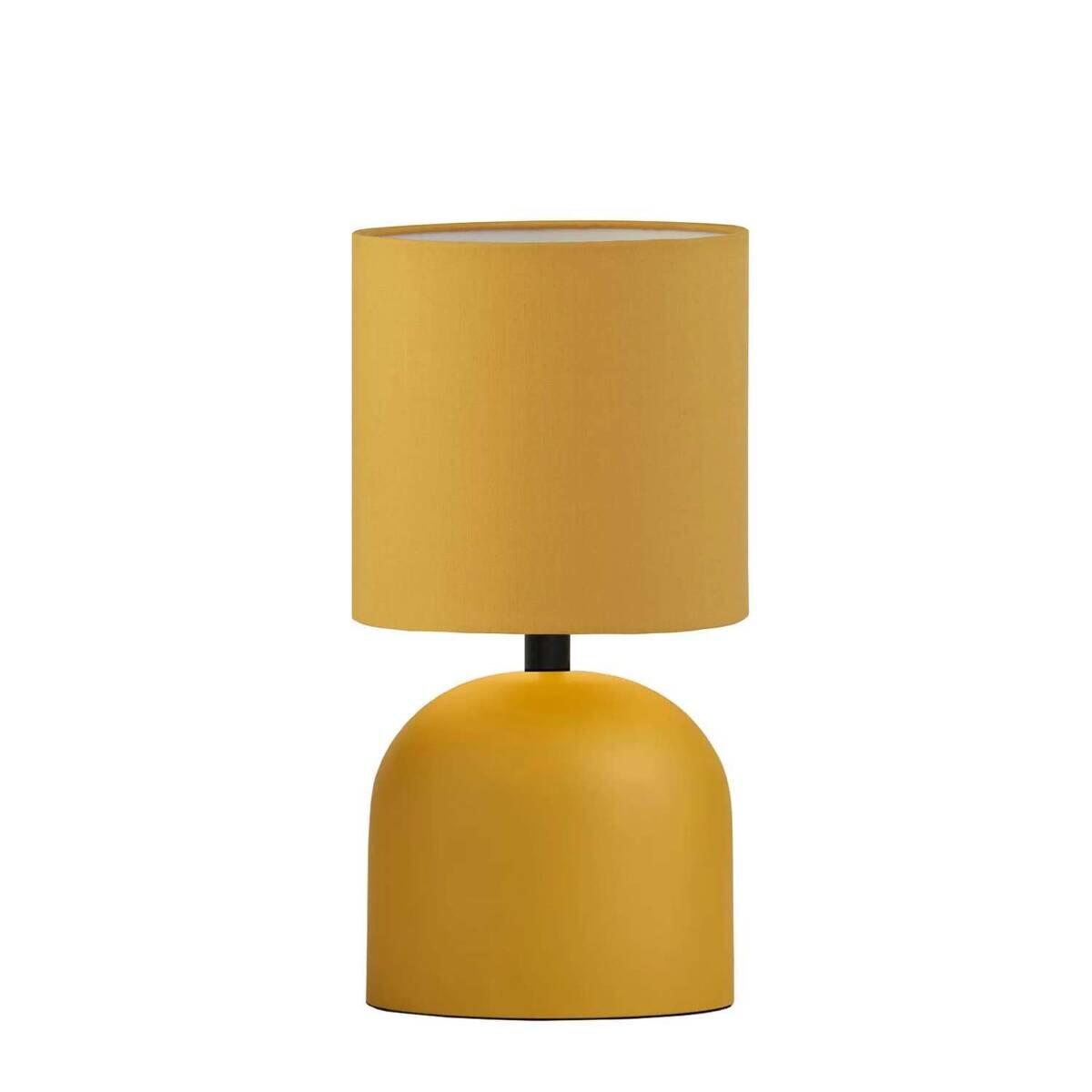 Opviq Tischleuchte gelb B/H/T: ca. 15x15x15 cm E27 1 Brennstellen