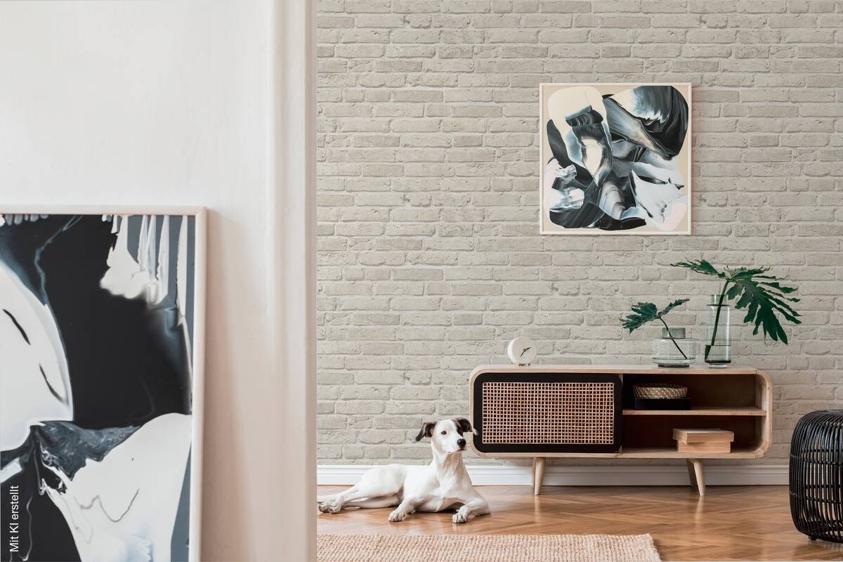 A.S.Creation Vliestapete Best of Wood`n Stone 2nd Edition Steine grau B/L: ca. 53x1005 cm