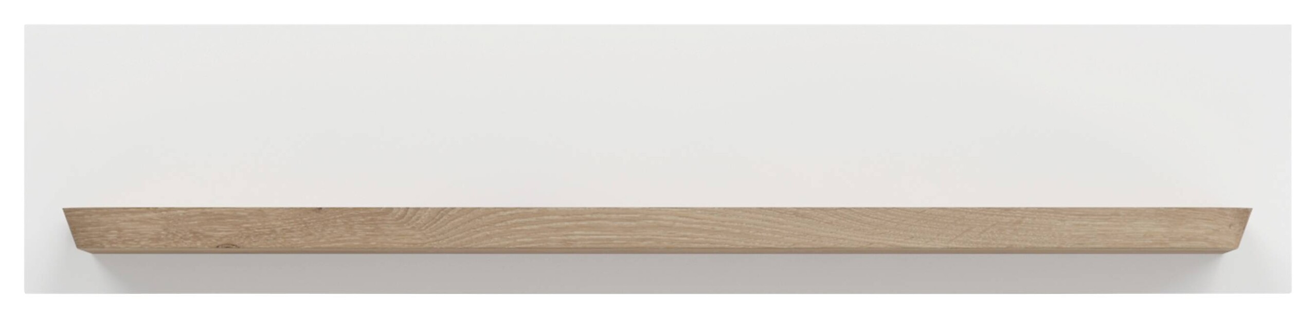 Wandboard Michigan Eiche Viking Nachbildung weiß B/H/T: ca. 120x25x22 cm