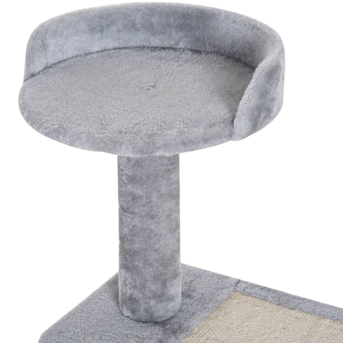 PawHut Kletterbaum beige Spanplatte B/H/L: ca. 48x101x48 cm
