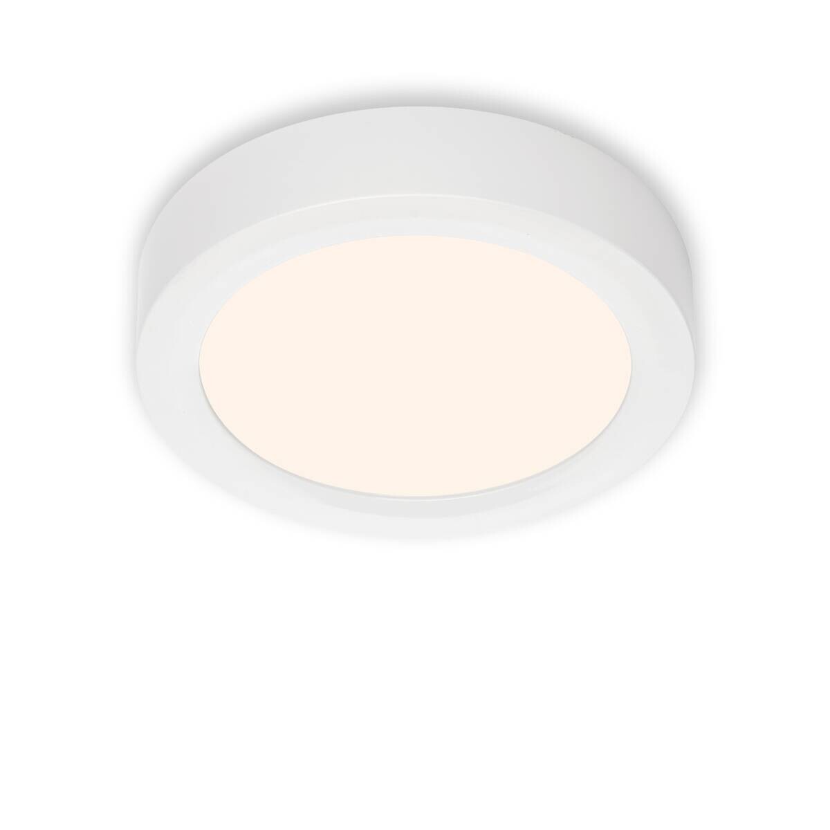 GLOBO LED-Deckenleuchte Fire weiß Metall H/D: ca. 3,2x17 cm