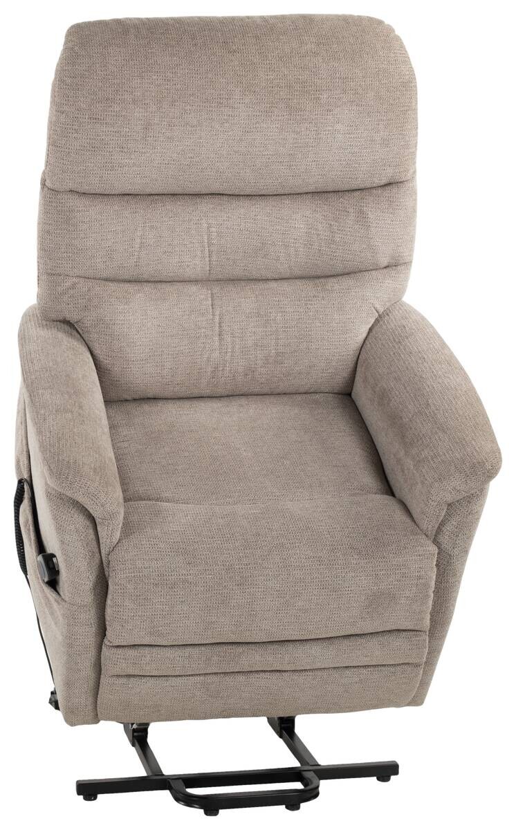 TV-Sessel Torrent XXL taupe Webstoff B/H/T: ca. 82x91x93 cm