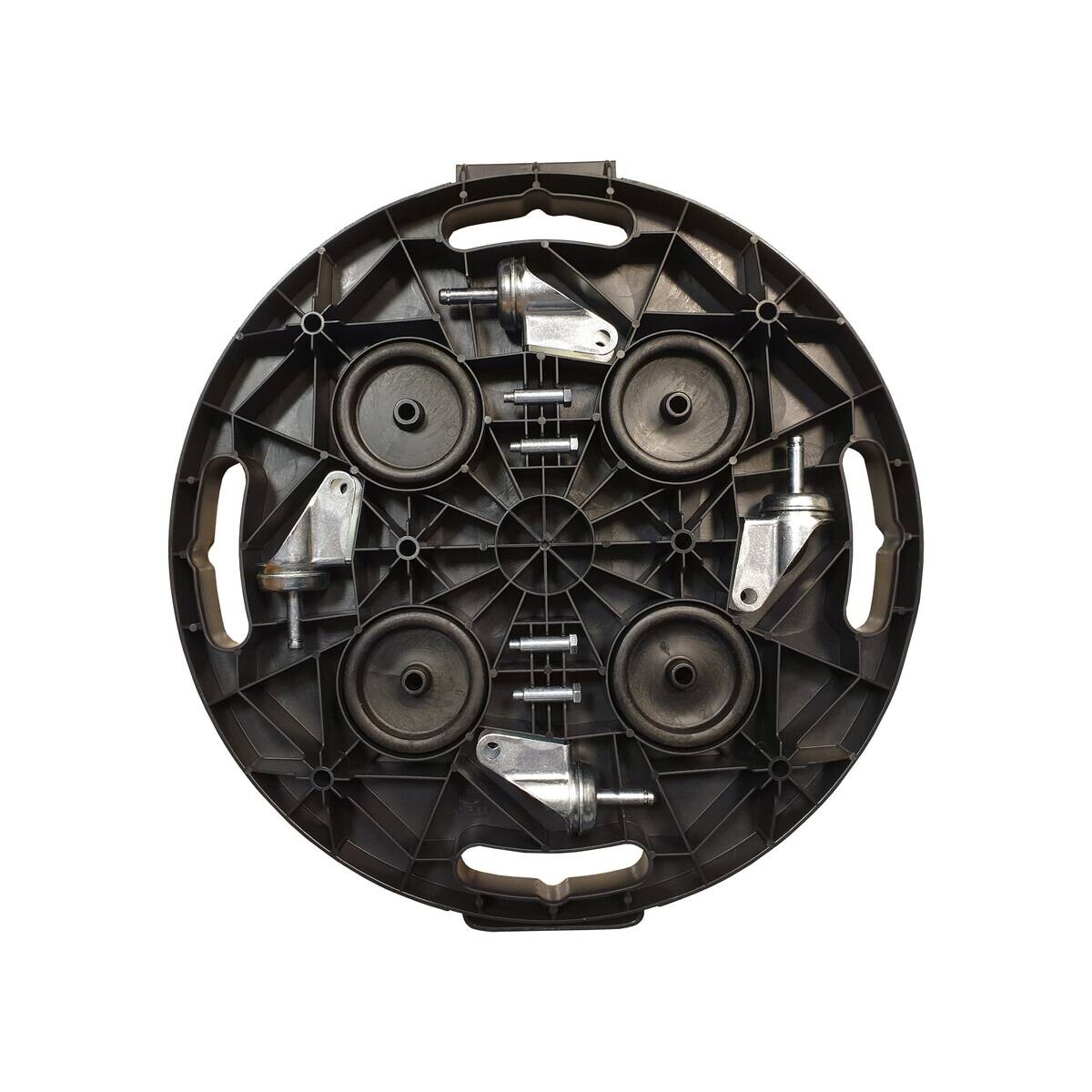 Dolly Transportroller schwarz B/H/L: ca. 40x12,5x40 cm