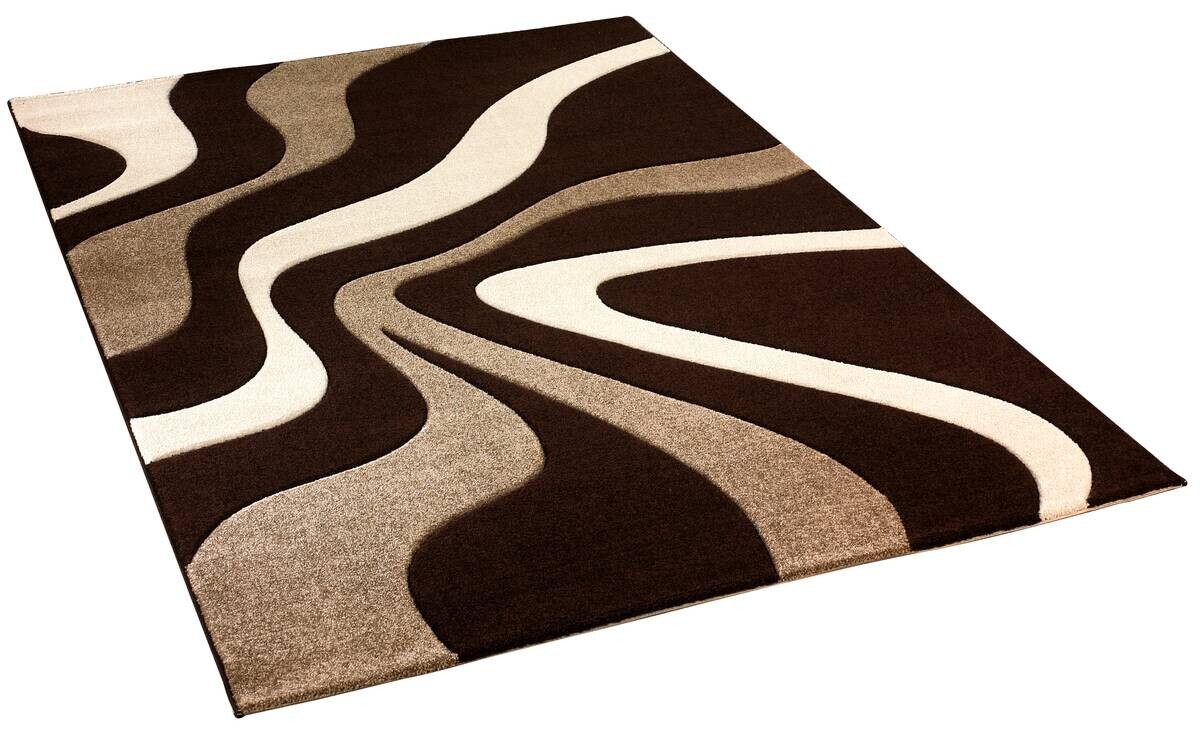 Webteppich Casino braun B/L: ca. 200x290 cm
