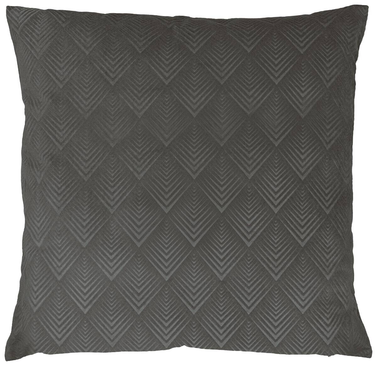 Dekokissen grau Polyester B/L: ca. 45x45 cm
