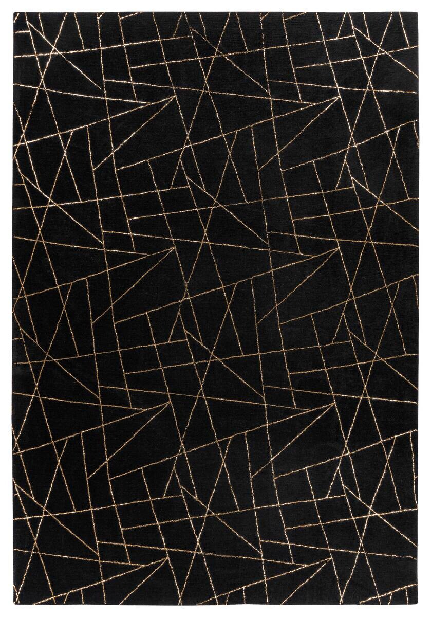 360Living Teppich Bijou schwarz B/L: ca. 160x230 cm