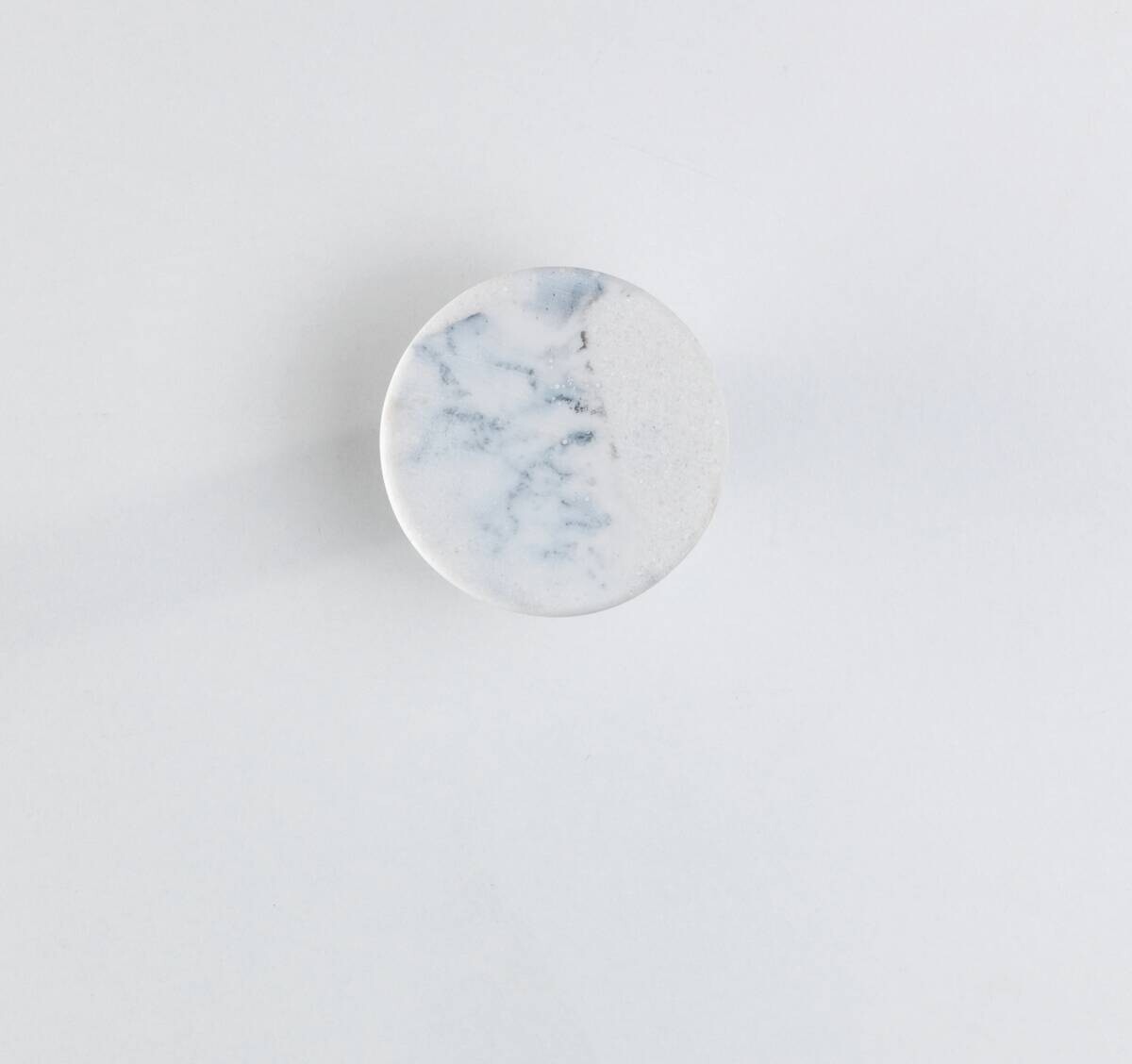 Wandhaken Melle weiß Marmor Optik D: ca. 5 cm