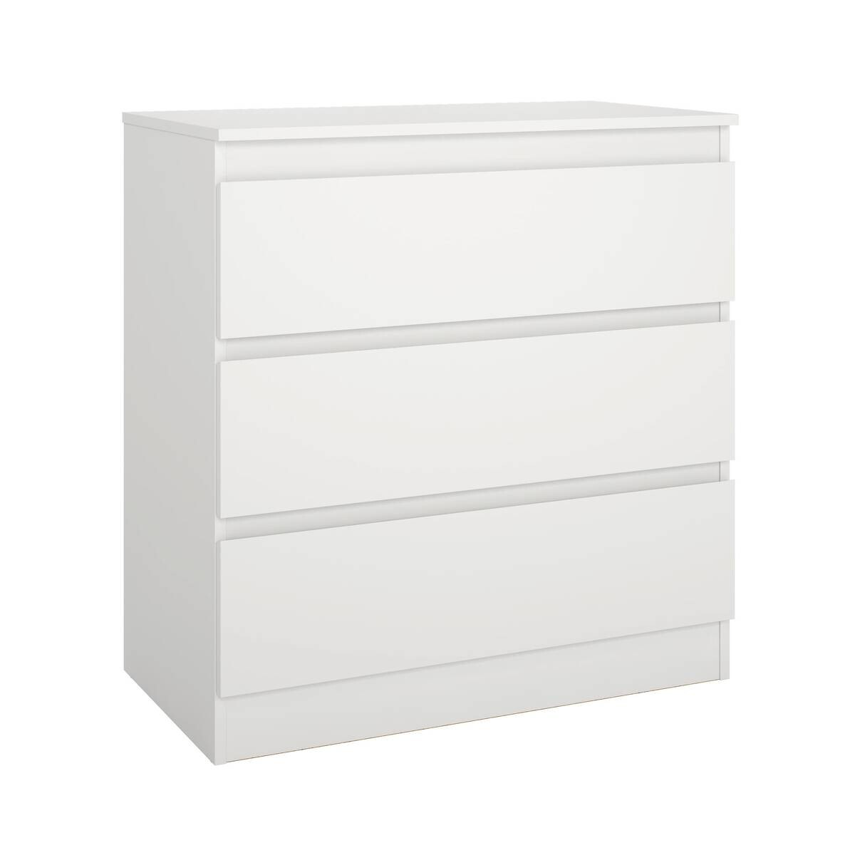 Kommode Mara weiß B/H/T: ca. 77x80,5x42 cm | weiß | 77,00/80,50/42,00 cm
