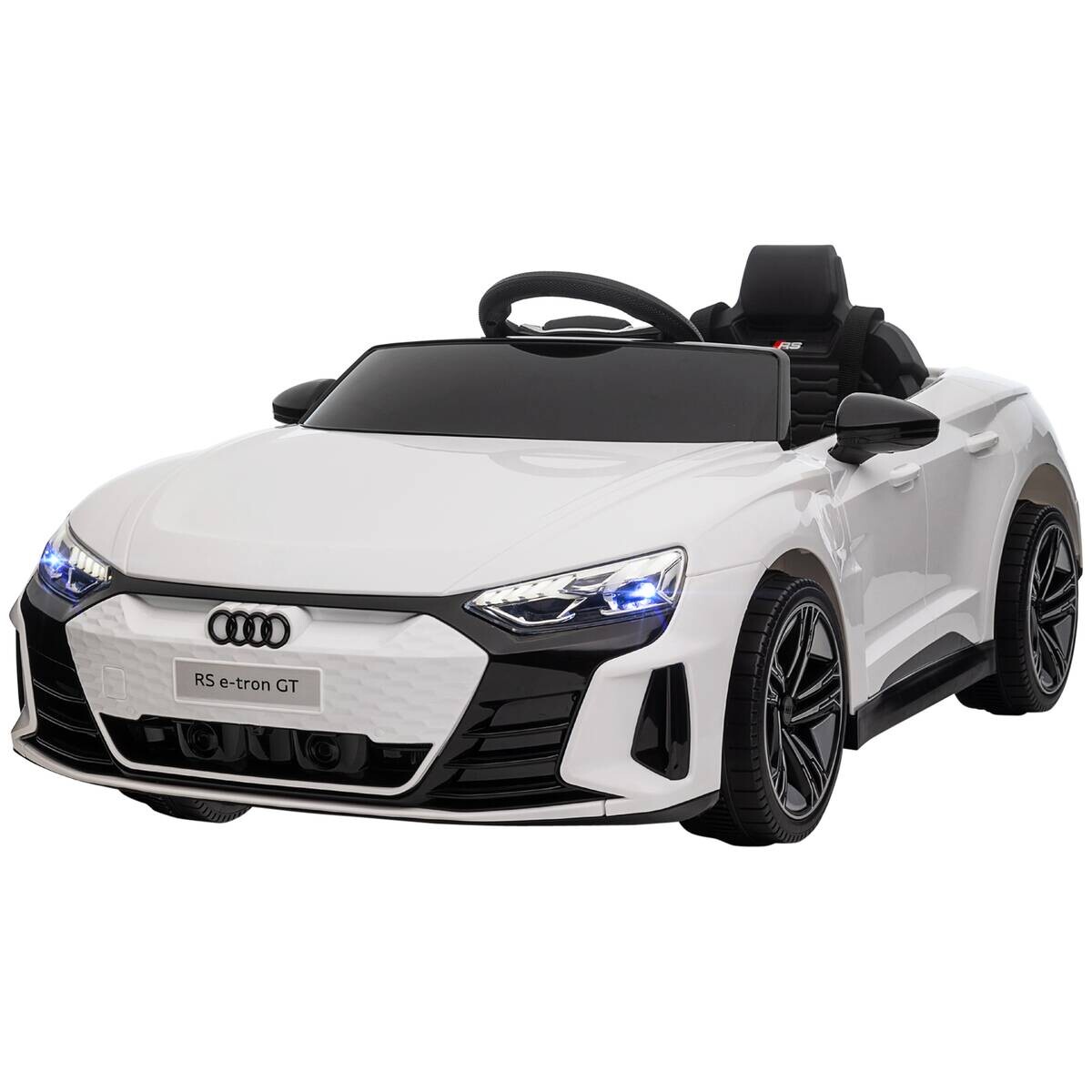 HOMCOM Kinderauto weiß B/H/L: ca. 58x103x41 cm