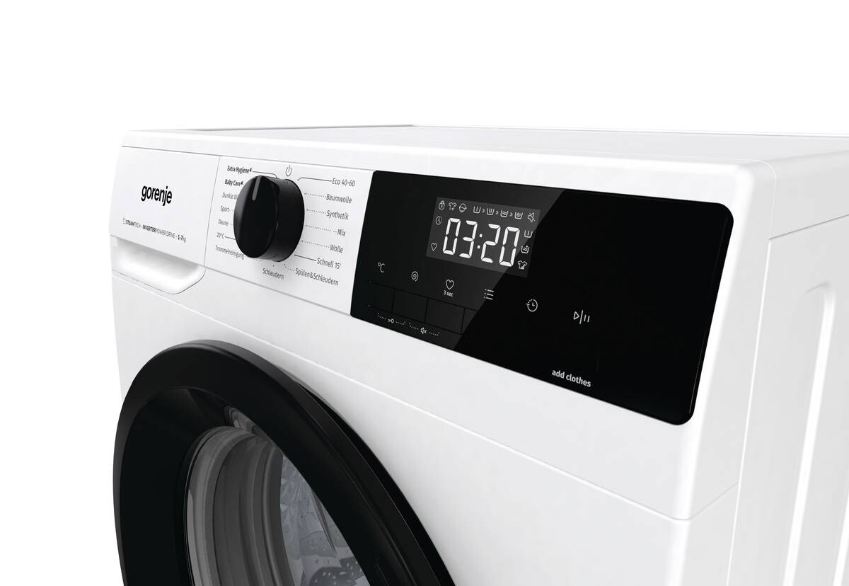 Gorenje Waschmaschine WNHEI74SAPS/DE weiß B/H/T: ca. 60x85x47 cm ca. 7 kg