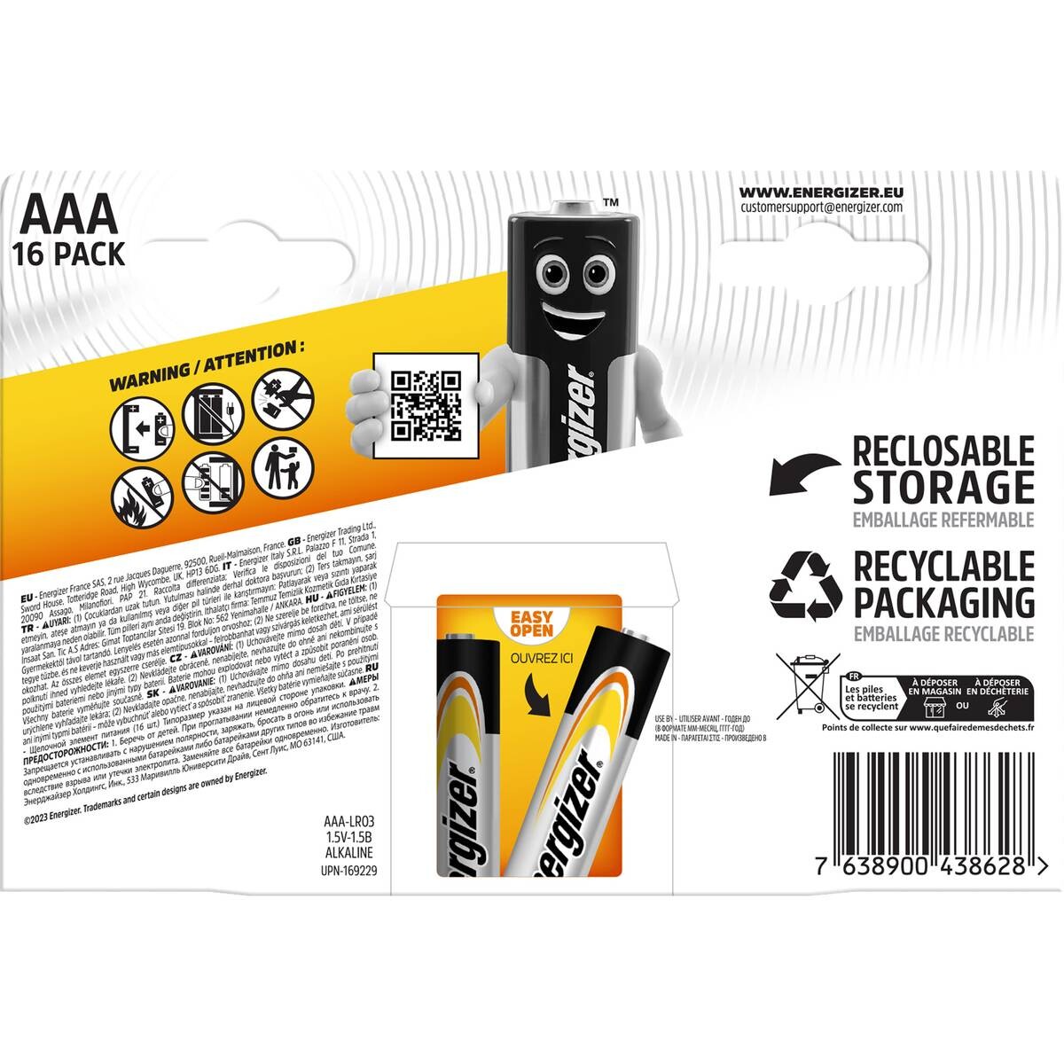 Energizer Batterie E303320000