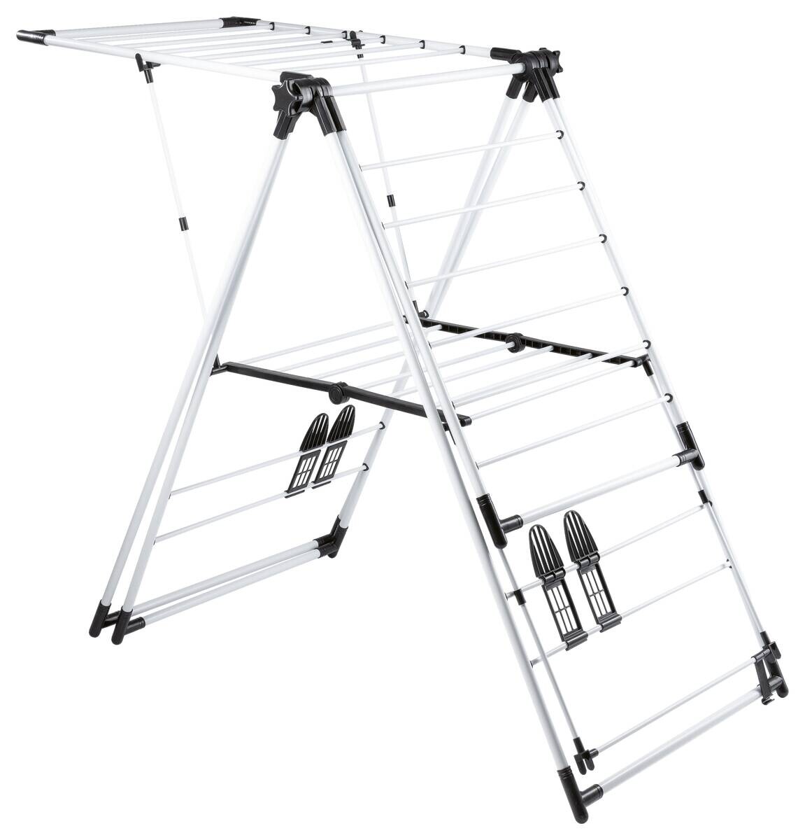 EasyMaxx Flügelwäschetrockner weiß