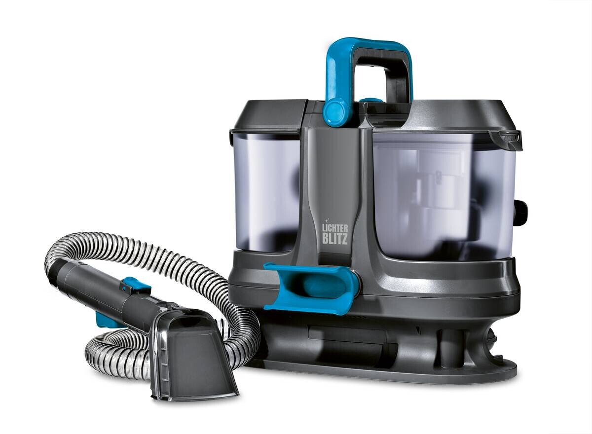 Lichterblitz Staubsauger blau grau Kunststoff B/H/L: ca. 24,5x30,5x37,5 cm