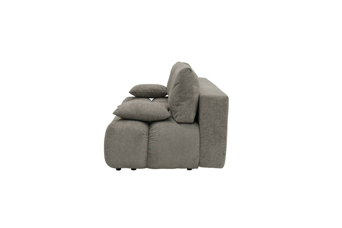 Schlafsofa grau Polyester B/H/T: ca. 210x72x105 cm