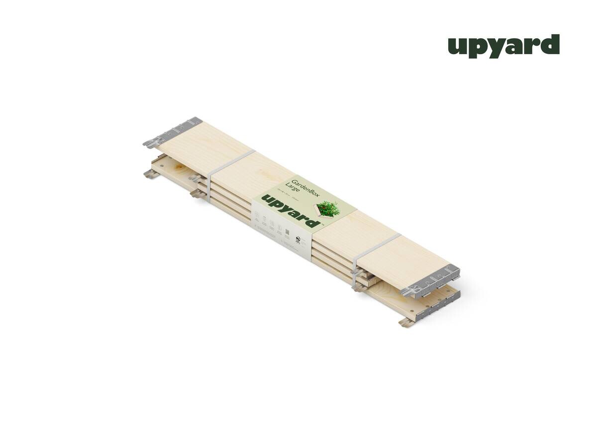 UPYARD Hochbeet INDUSTRIAL natur Holz B/L: ca. 80x120 cm