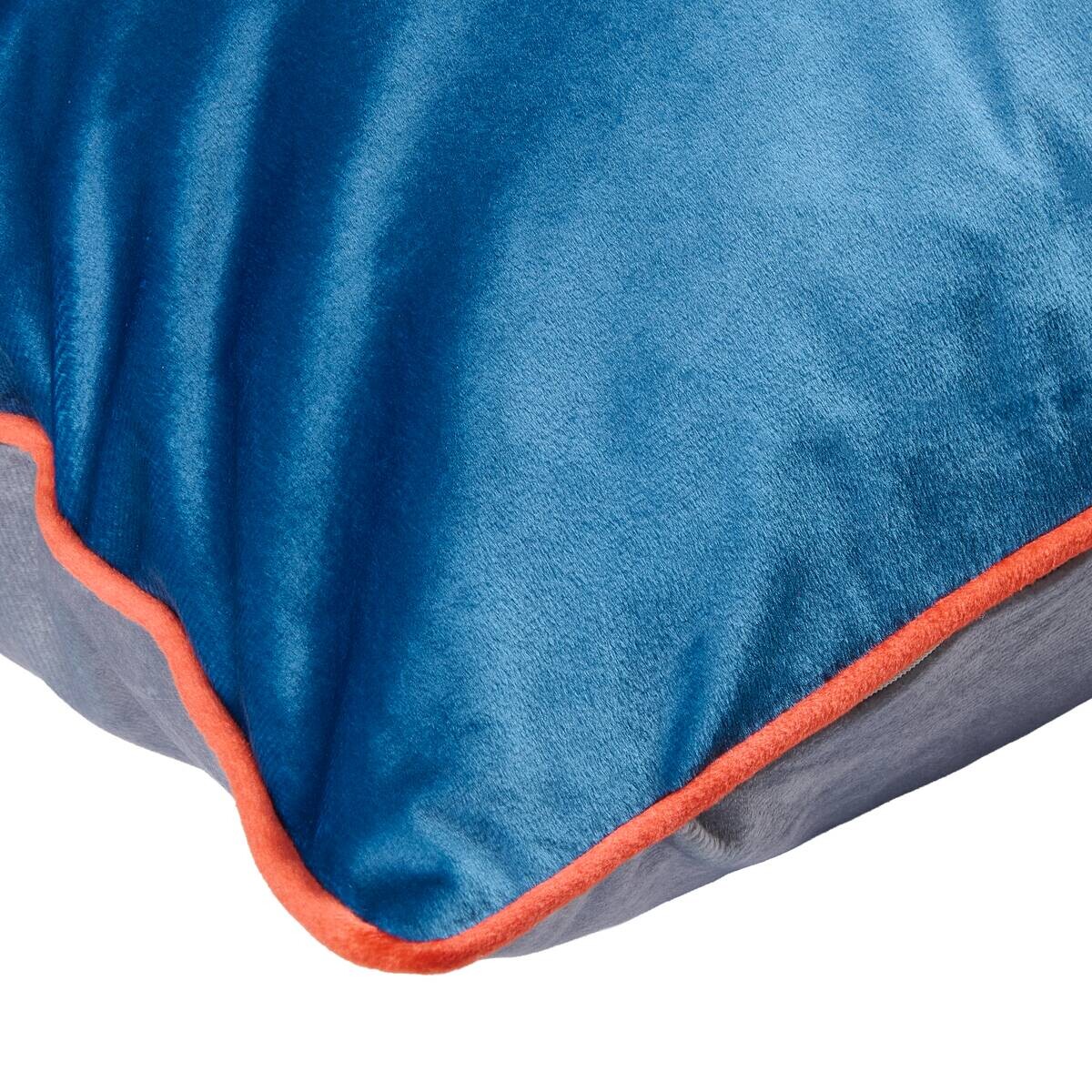 Dekokissen Lio blau Polyester B/L: ca. 45x45 cm