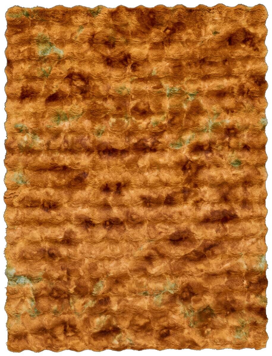 Fellimitat Moyo Batik gold B/L: ca. 120x160 cm
