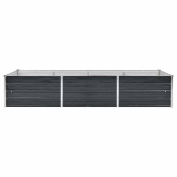 Hochbeet anthrazit Stahl B/H/L: ca. 80x45x240 cm
