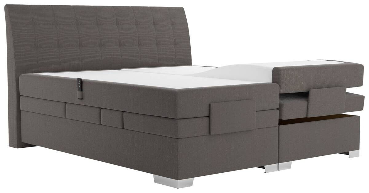 Boxspringbett Astrid braun Liegefläche B/L: ca. 180x200 cm