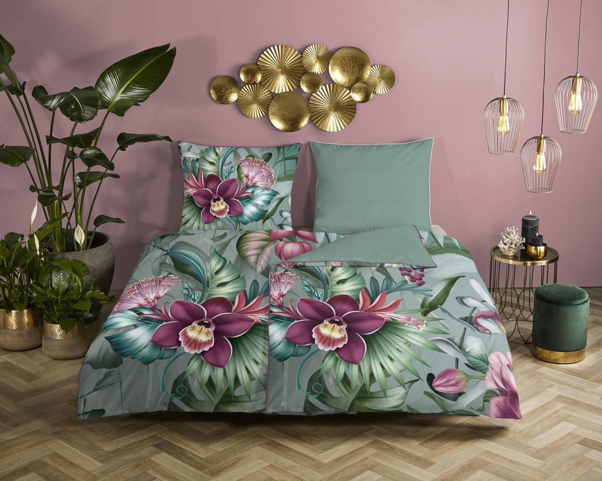 Baumwoll Bettwäsche Allison Satin