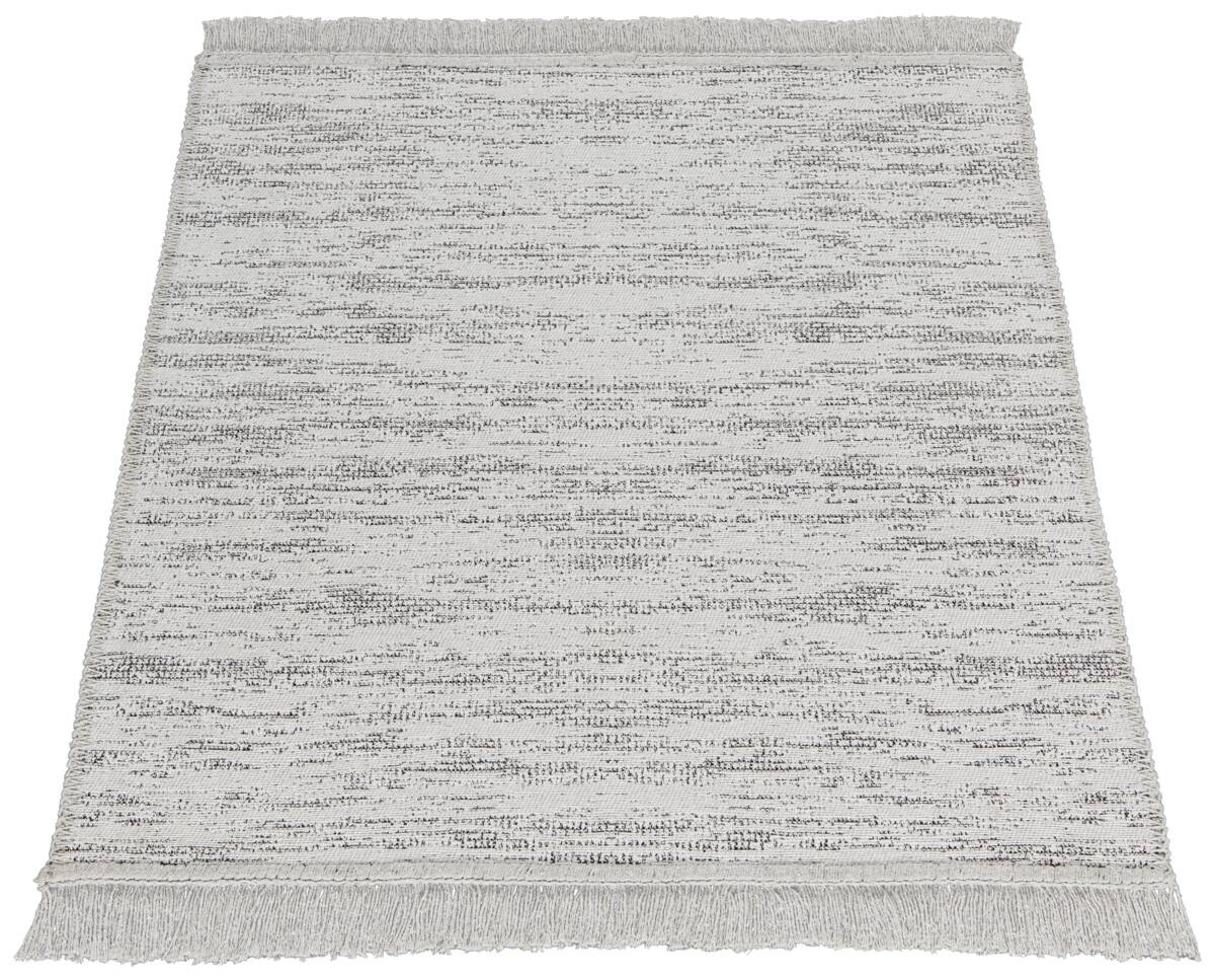 Teppich Boho Kilim grau B/L: ca. 60x90 cm