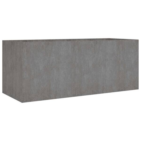 Hochbeet braun Stahl B/H/L: ca. 80x80x200 cm
