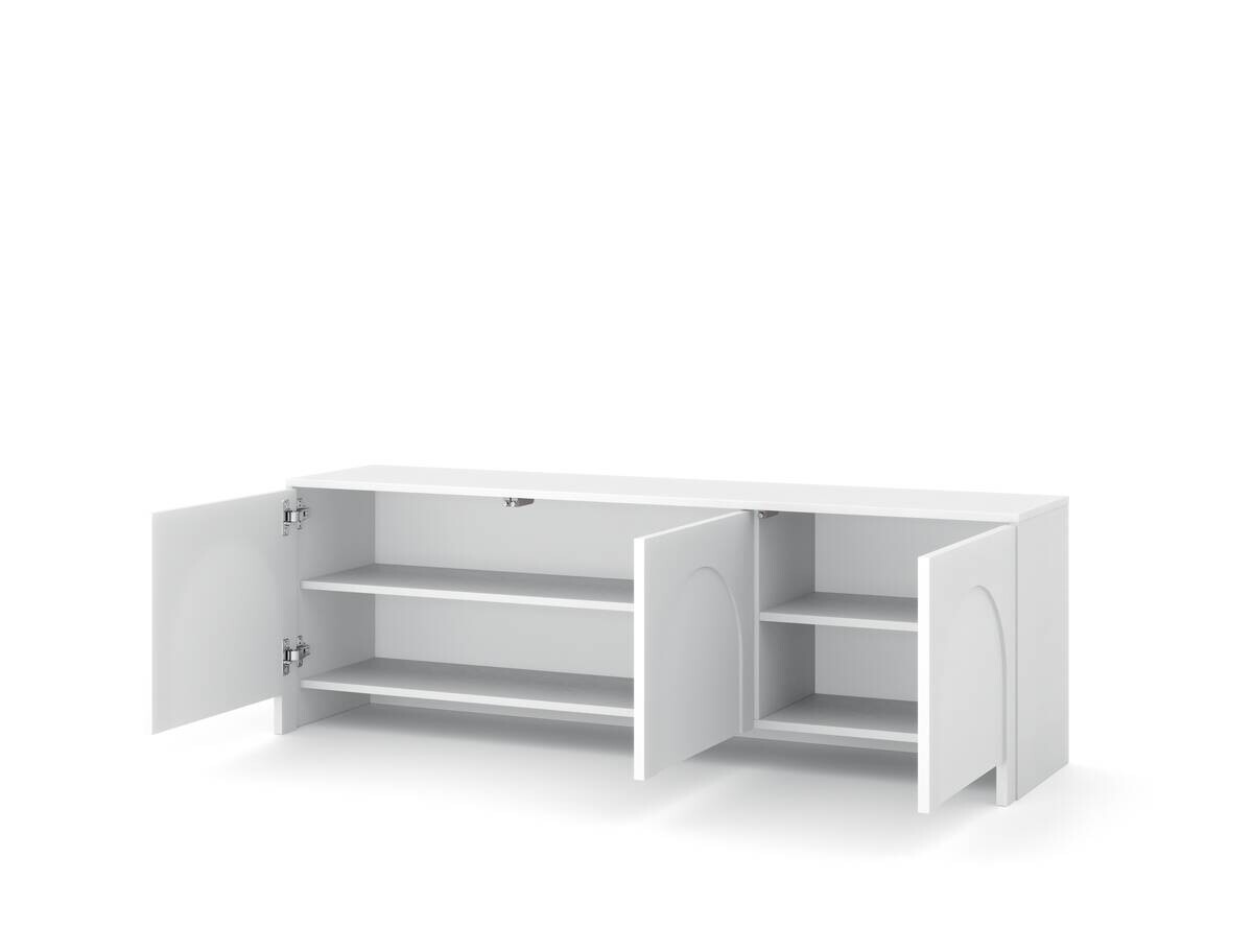 TV-Lowboard ARCO weiß matt B/H/T: ca. 150x49x35 cm