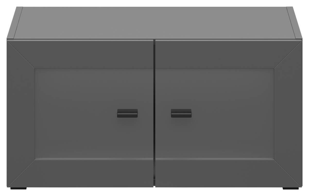 Vitrine System 64 anthrazit matt B/H/T: ca. 64x32x35 cm