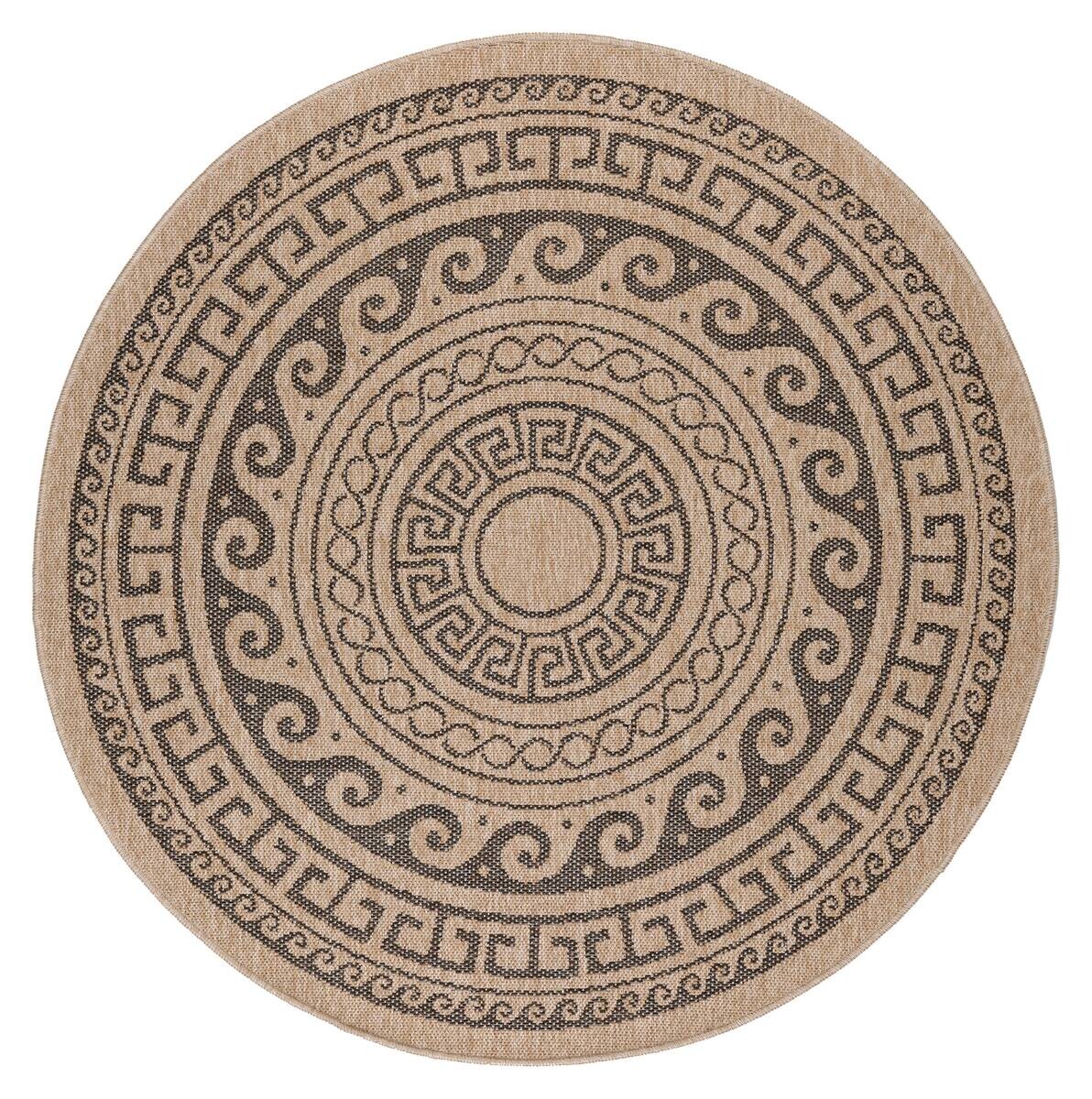 Ayyildiz Teppich COMILLA schwarz D: ca. 80 cm