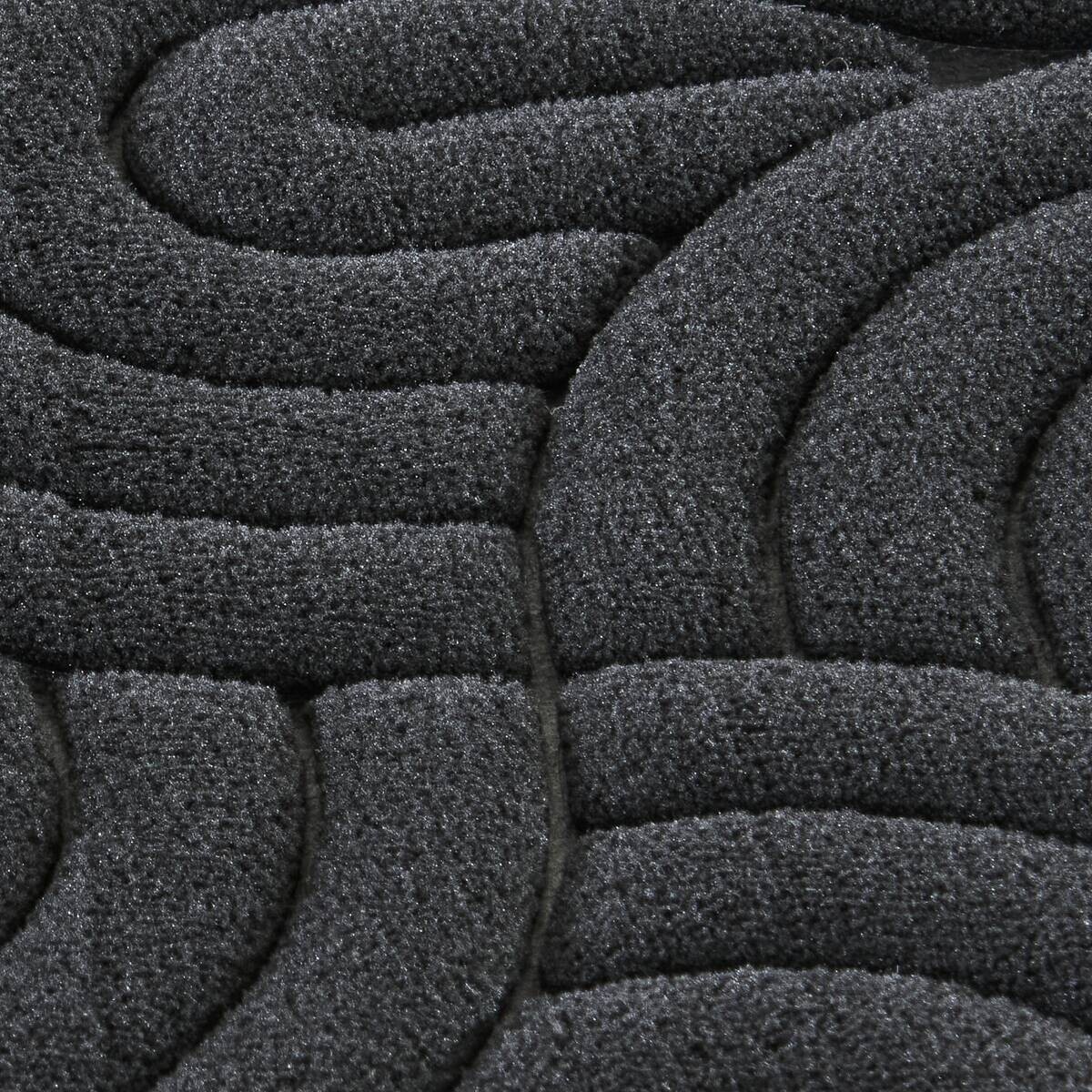 POCOline Badematte Bogen schwarz Oberseite: 100% Polyester Unterseite: 100% Polyvinylchlorid Füllung: 100% Polyurethan B/L: ca. 50x80 cm