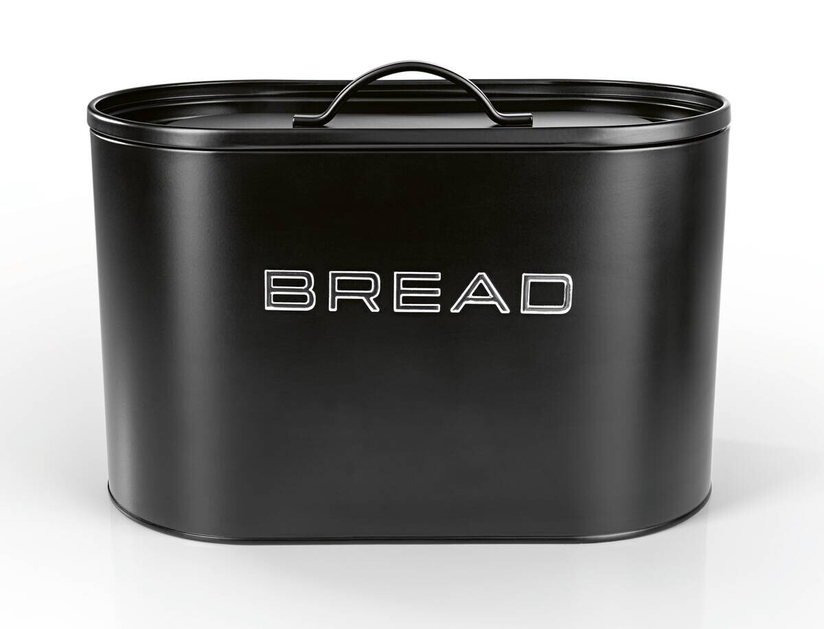 GOURMETmaxx Vorratsdosenset schwarz B/H/L: ca. 18x23x34 cm