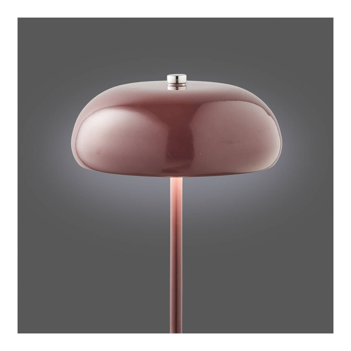Housenordic Tischleuchte Margate bordeaux Metall H/D: ca. 23x16 cm 1 Brennstellen