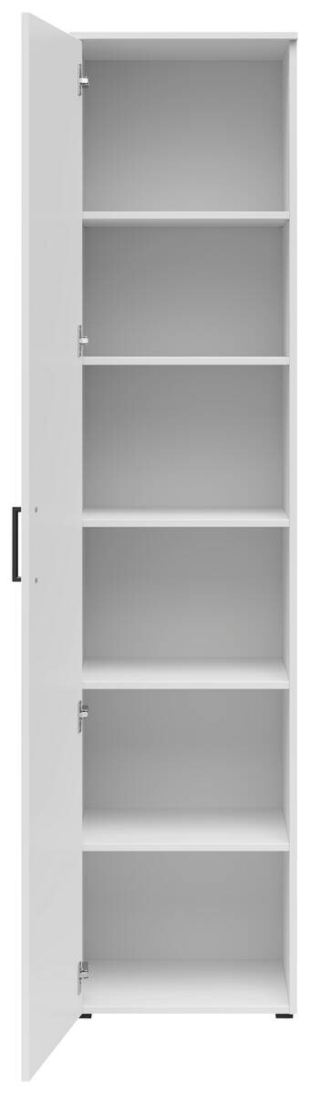 Schrank Multi-Stauraum Typ 20 weiß B/H/T: ca. 45x195x40 cm | weiß | 45,00/195,00/40,00 cm