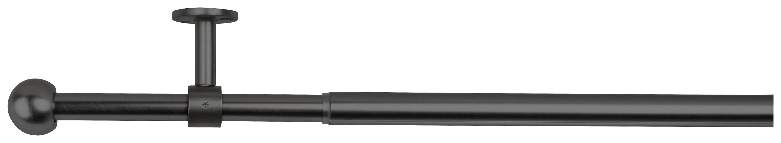 ondeco Stilgarnituren schwarz Metall ausziehbar von ca. 160 bis 280 cm 1 Läufe