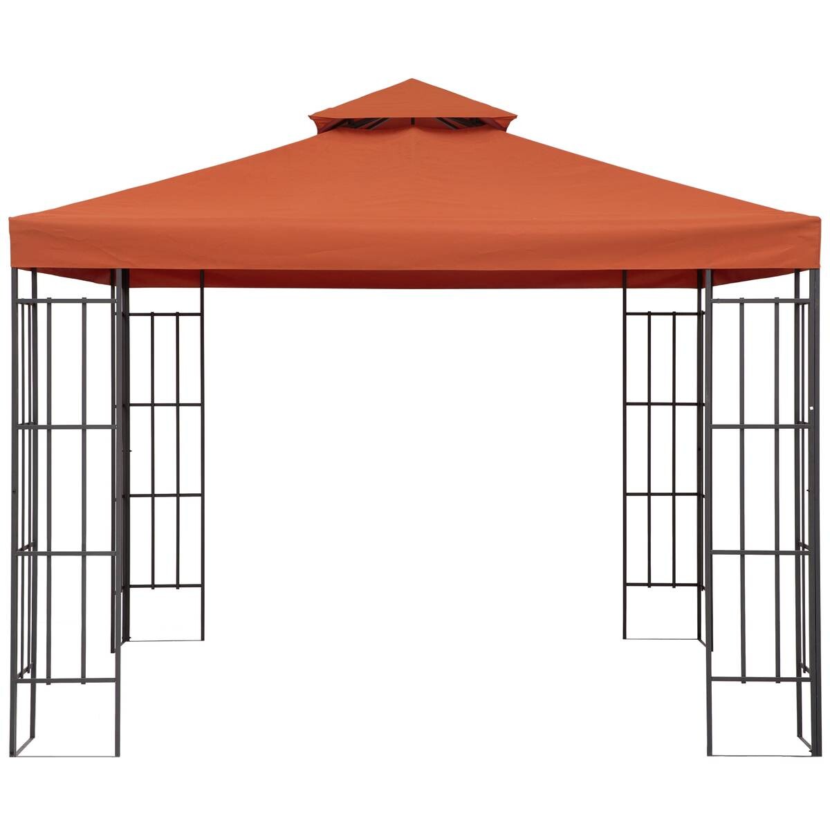 Outsunny Ersatzdach terra Polyester-Mischgewebe B/L: ca. 300x300 cm