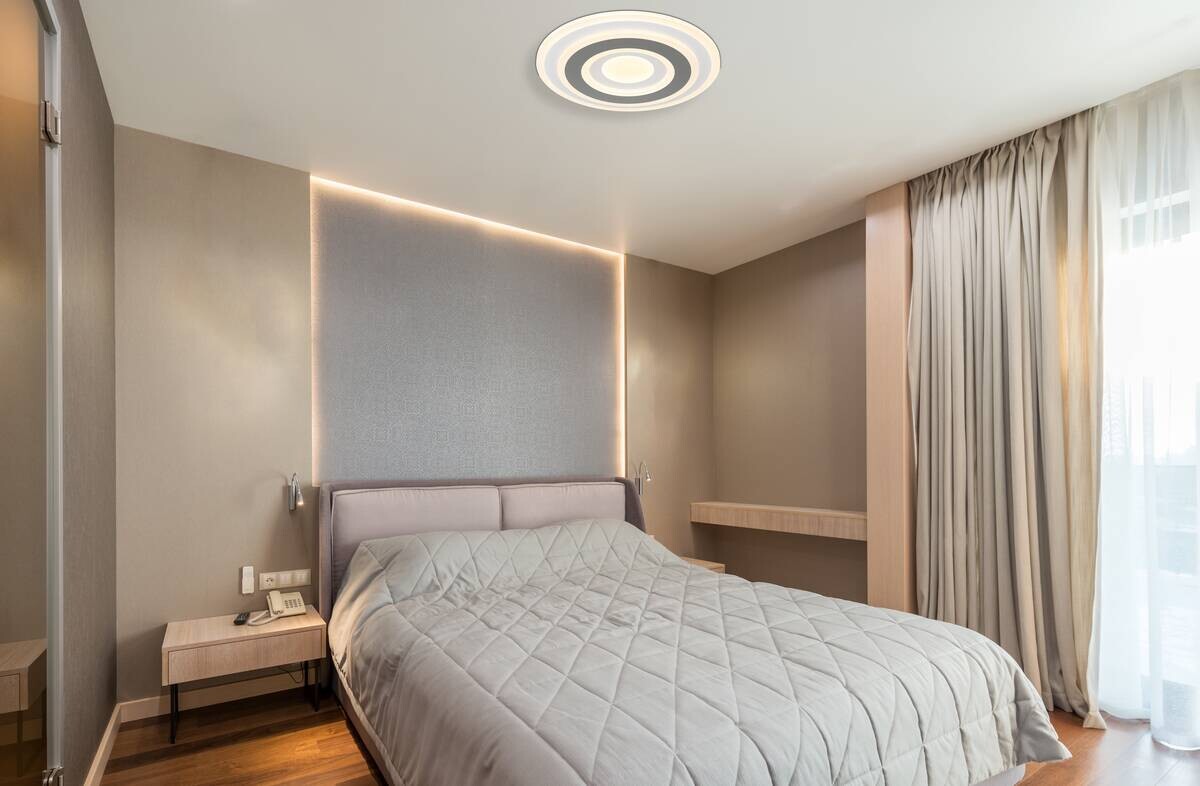 GLOBO Deckenleuchte Sabatino Opal weiß anthrazit Acryl Metall H/D: ca. 5,5x38 cm