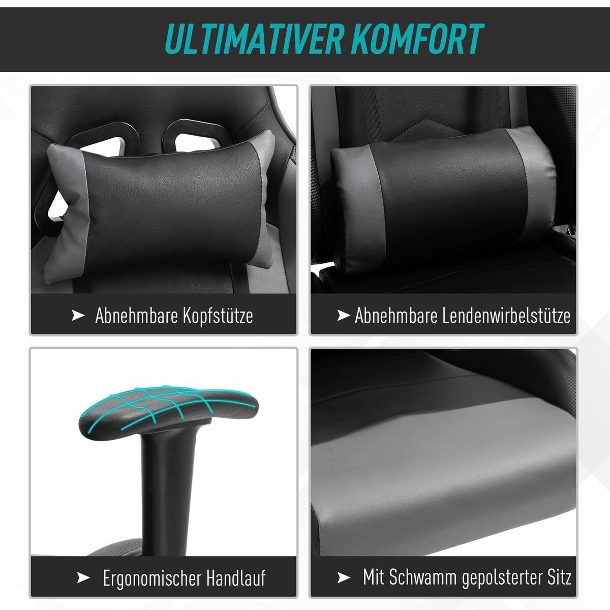 Gaming-Sessel 921-251 schwarz