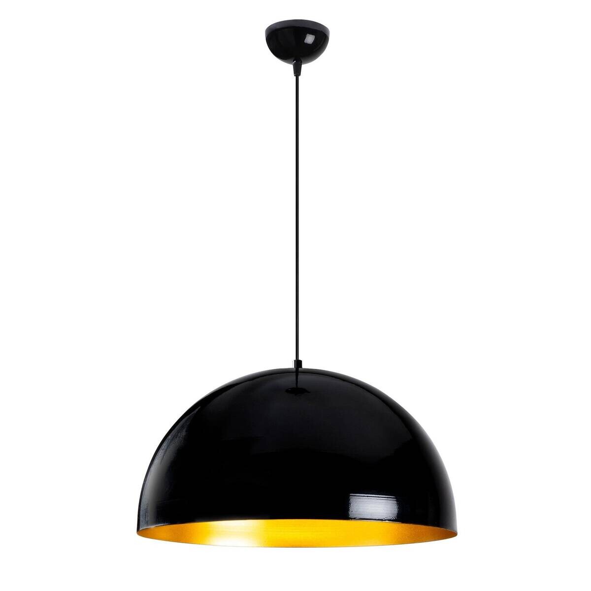 Pendelleuchte schwarz Metall B/H/L/D: ca. 50x121x50x50 cm E27 1 Brennstellen