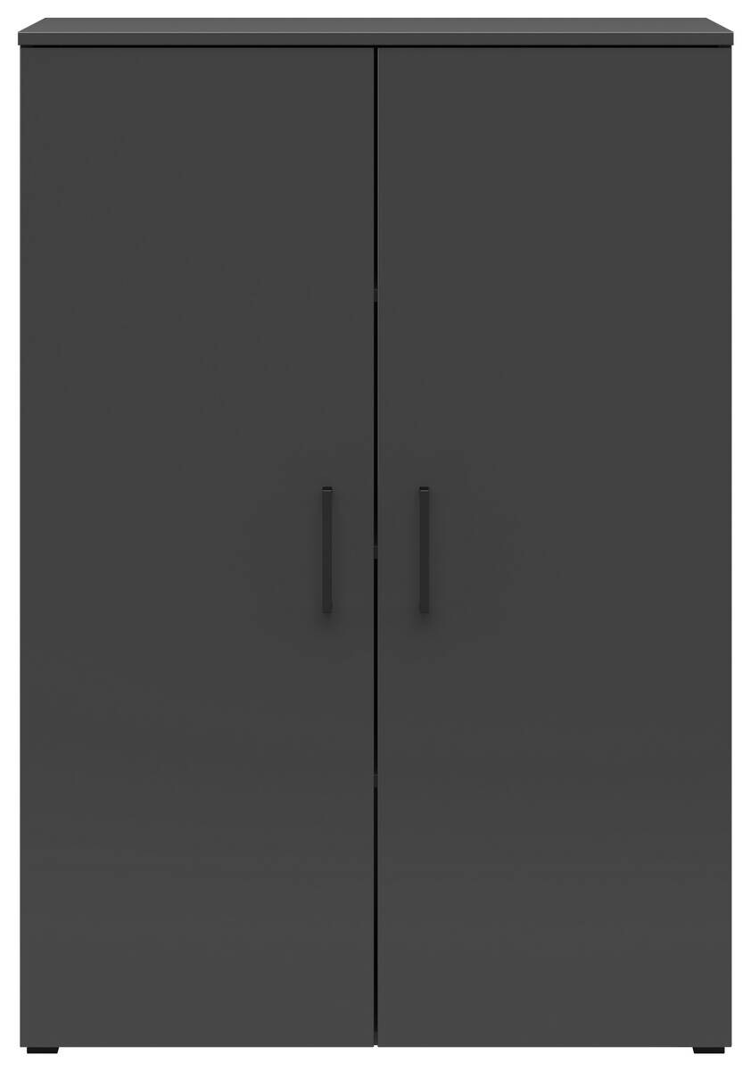 Kommode Multi-Stauraum Typ 31 anthrazit B/H/T: ca. 80x115x40 cm