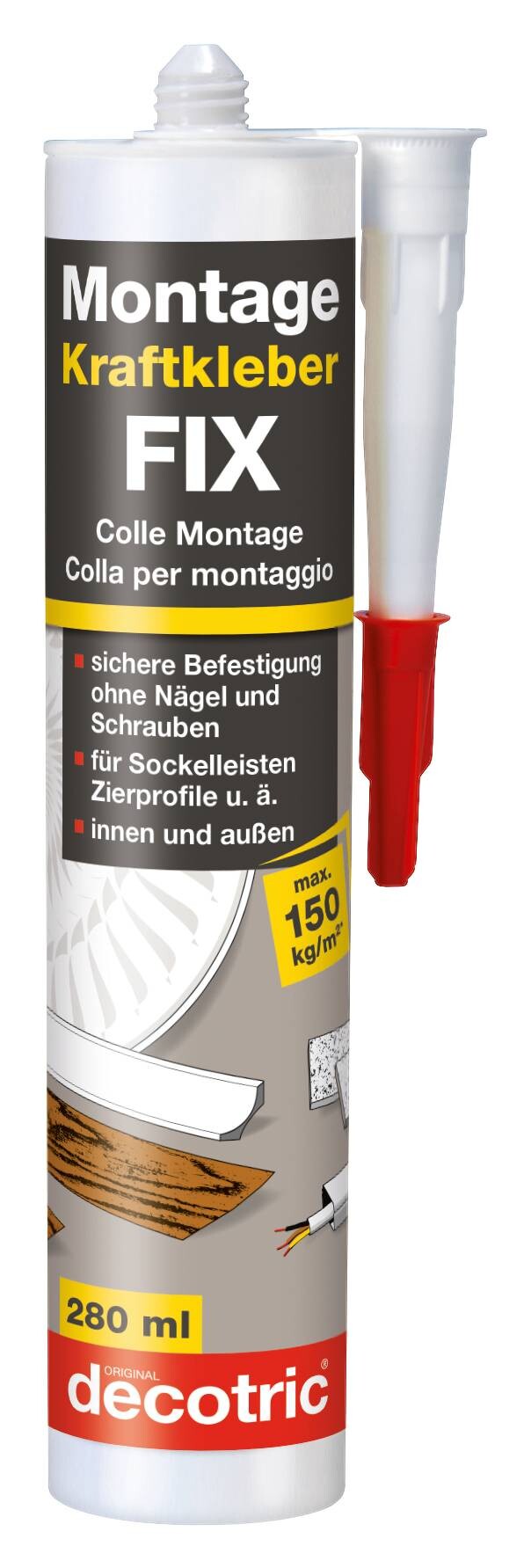 Montagekleber ca.280 ml Multi