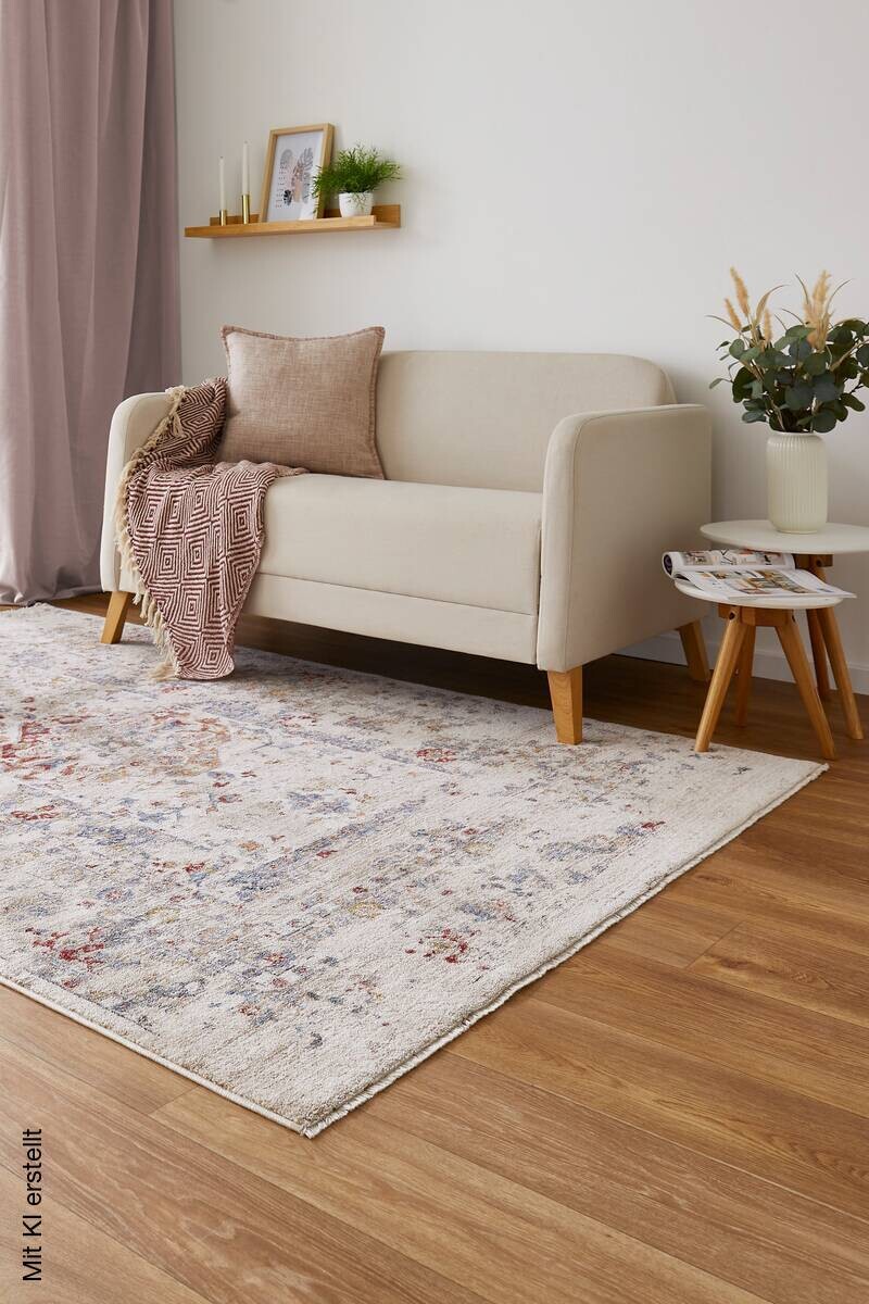Teppich Rocco creme B/L: ca. 120x160 cm