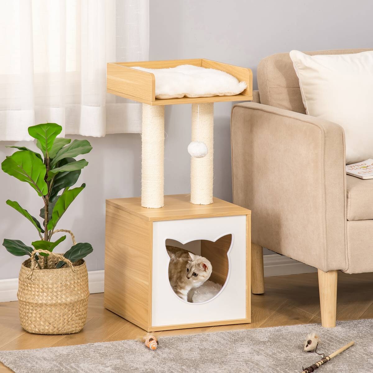 PawHut Kratzbaum