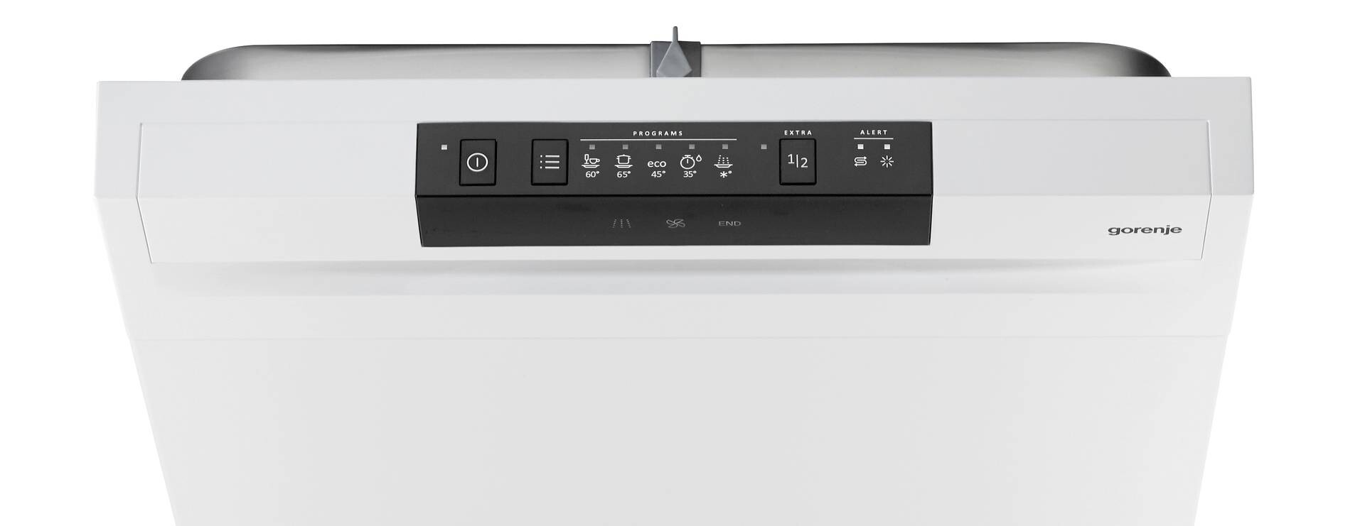 Gorenje Geschirrspüler GS520E15W EEK: E Spektrum: A bis G 9 Gedecke weiß B/H/T: ca. 45x85x60 cm