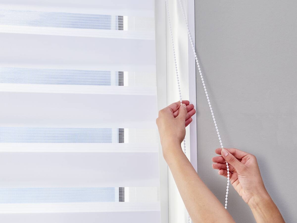 POCOline Doppelrollo mit Blende Easy-Fix weiß B/L: ca. 90x220 cm