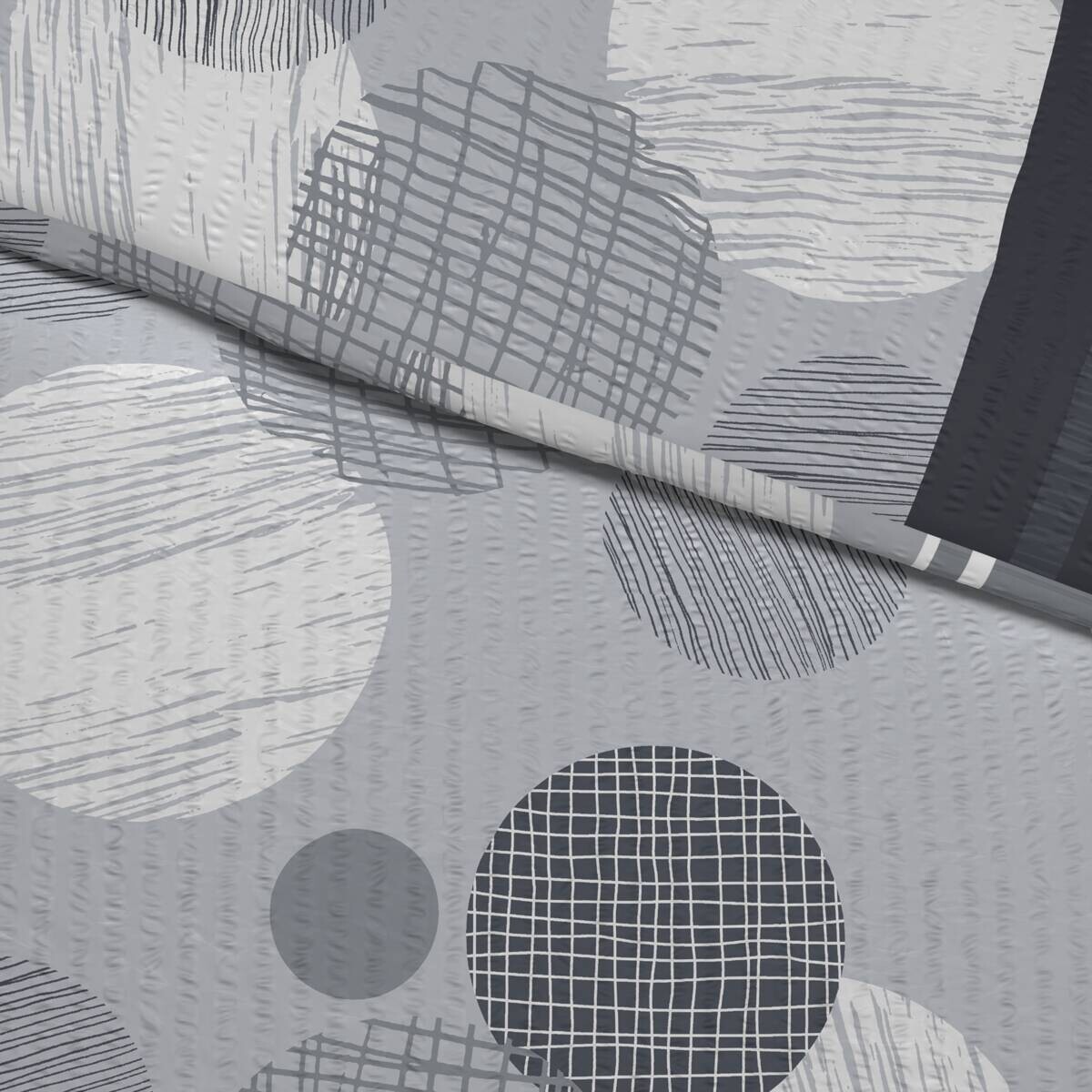 Microfaser Bettwäsche Seersucker