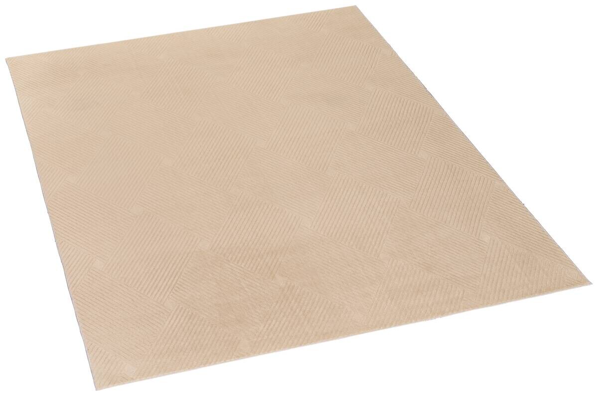 Teppich Monaco sand B/L: ca. 120x160 cm